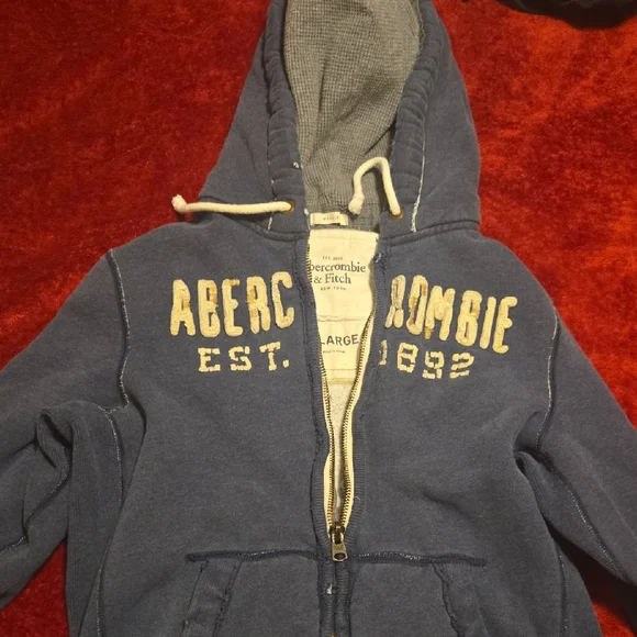 Abercrombie & Fitch Gray Knit Sweater - Picture 1 of 3